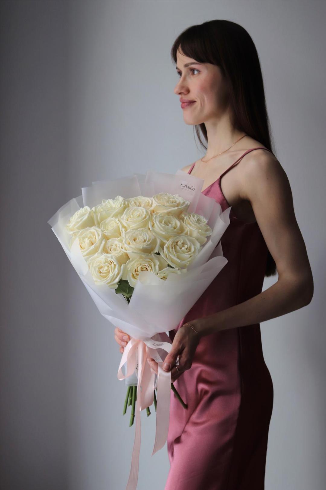 Букет роз «Плайя Бланка»