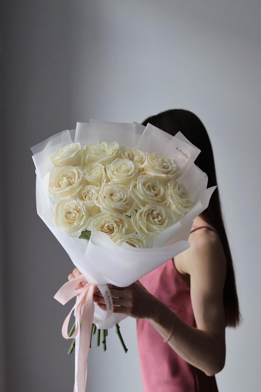 Букет роз «Плайя Бланка»