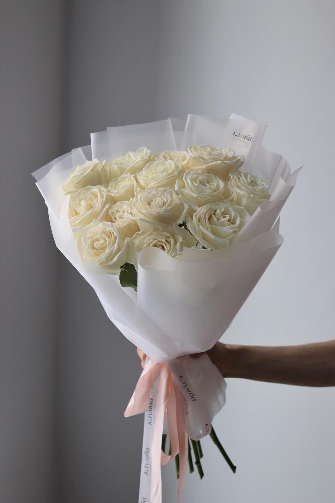 Букет роз «Плайя Бланка»