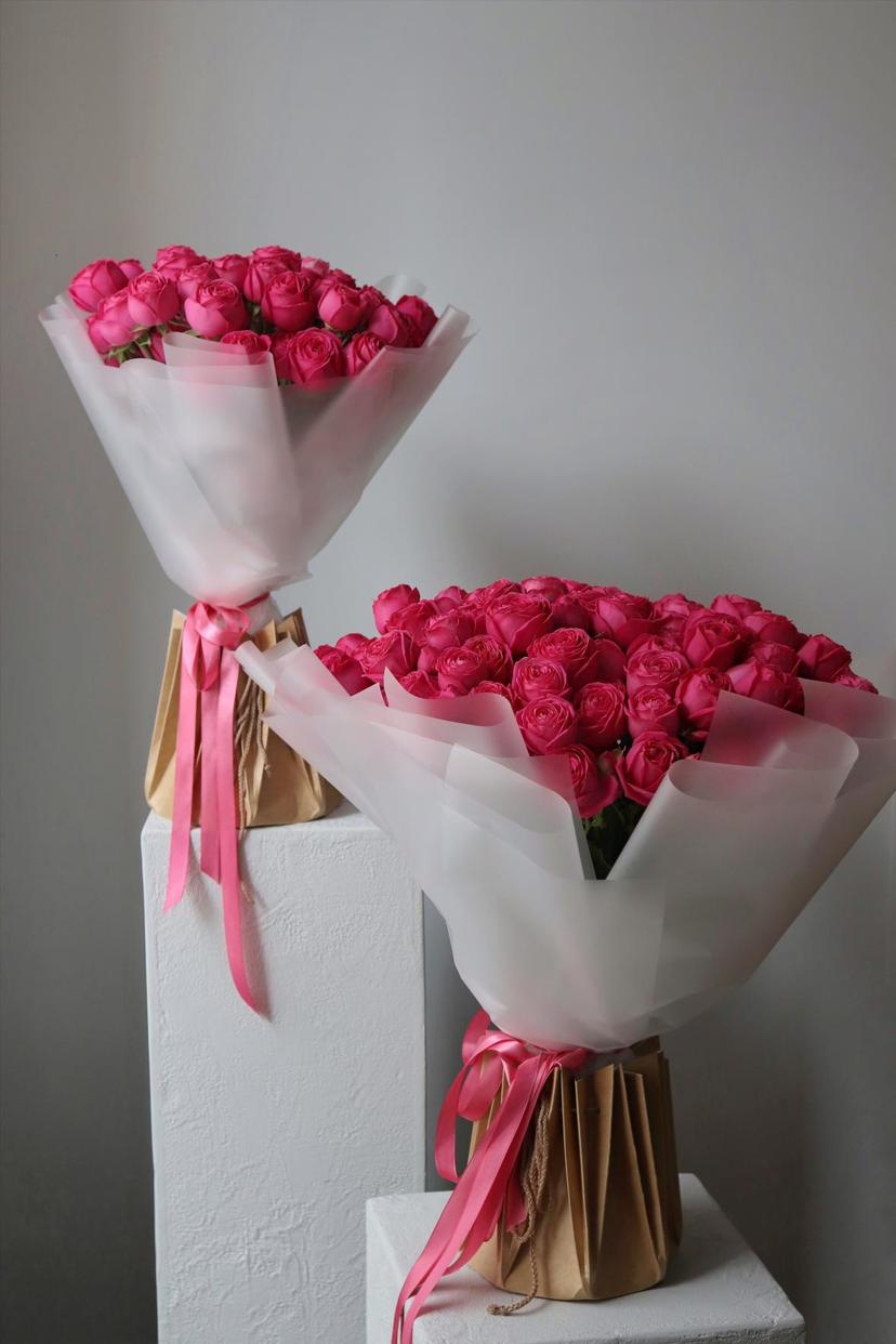 Букет роз "Жизель"