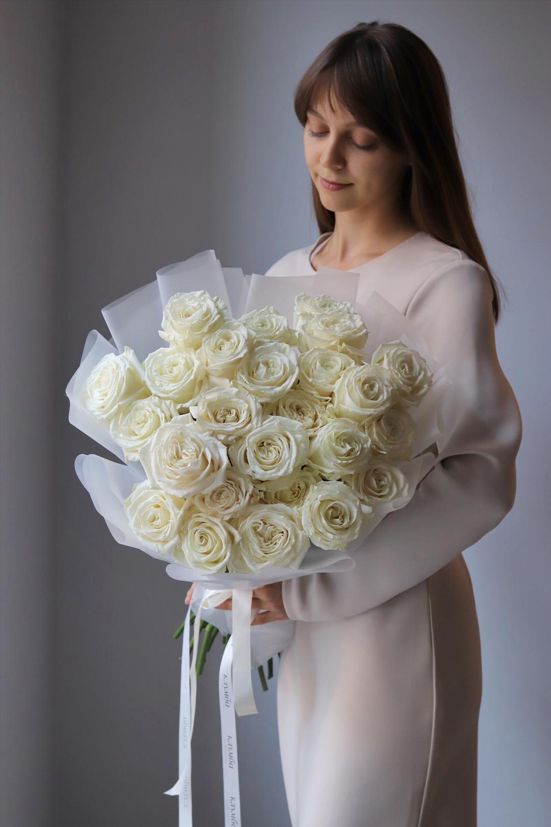 Букет роз «Плайя Бланка»